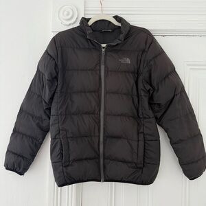 The North Face Kids black Puffer Jacket